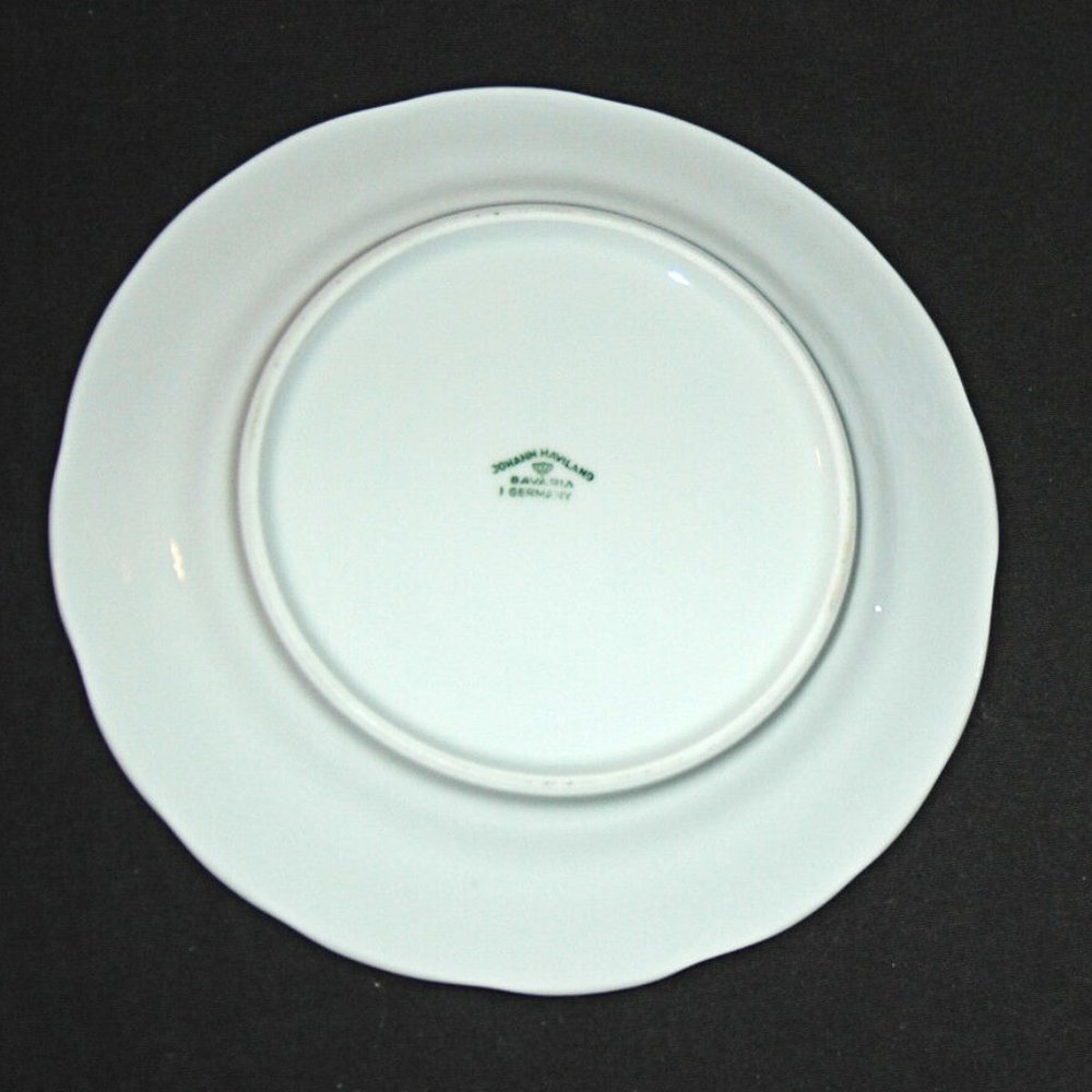 German Johann Haviland Bavaria Germany 2 Cups 2 Saucers EUC - Picture 3 of 9